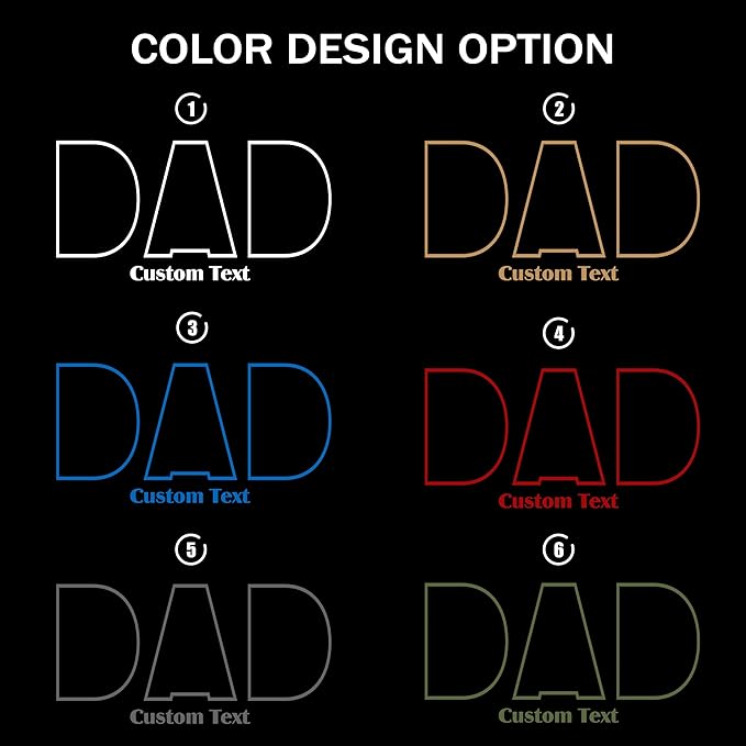 Mit & Mia Custom Dad Shirts, Personalized Dad T-Shirt with Kids Name, Custom Daddy Grandpa Shirt with Photo, for Husband, Birthday Day Gift