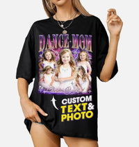 Mit & Mia Custom T Shirts for Mom Mama Shirt with Photos Vintage Tee Custom Funny Shirt for Mom