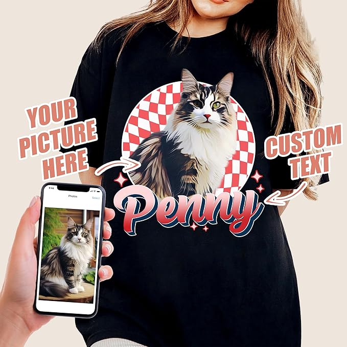 Custom Your Own Bootleg Rap Shirts for Boyfriend Girlfriend Face Shirt with Photo Gift for Him Her Pet Lovers