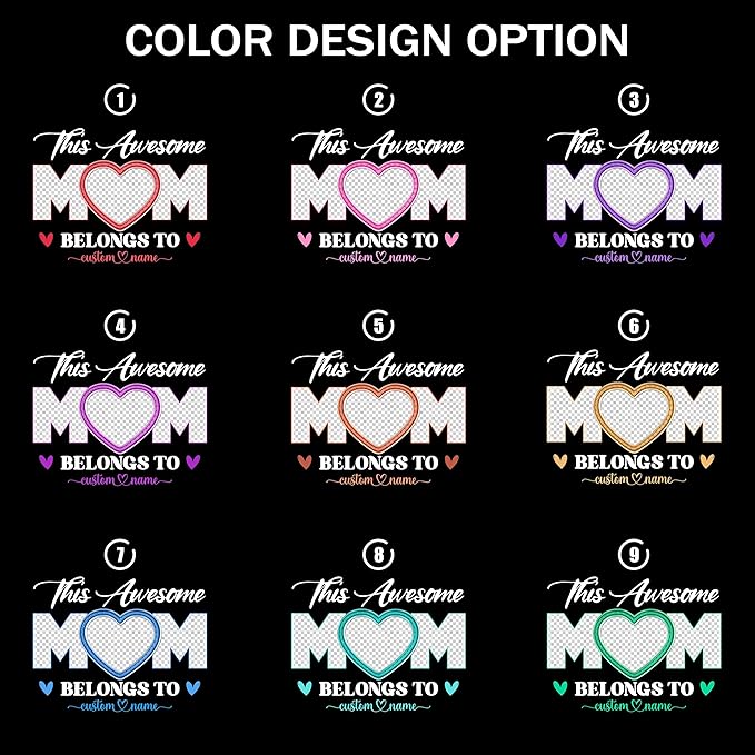 Custom T Shirts for Mom Mama Shirt with Photos Vintage Tee Custom Funny Shirt for Mom