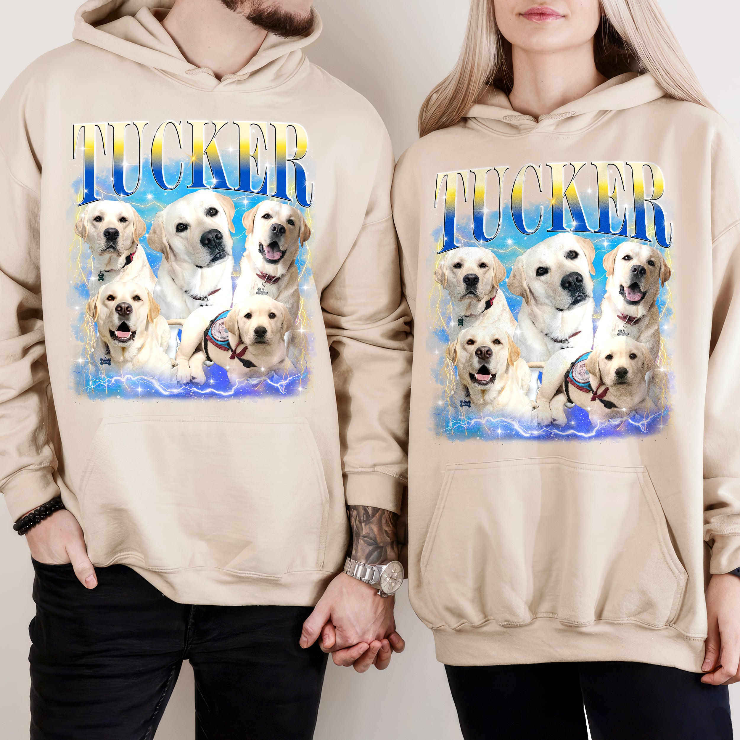 Mit & Mia Custom Your Own Bootleg Rap Tee Shirts Custom Bootleg Shirt Photo 90s Vintage Dog Shirt for Pet Lovers Graphic Tees Gifts for Dog Cat Lover