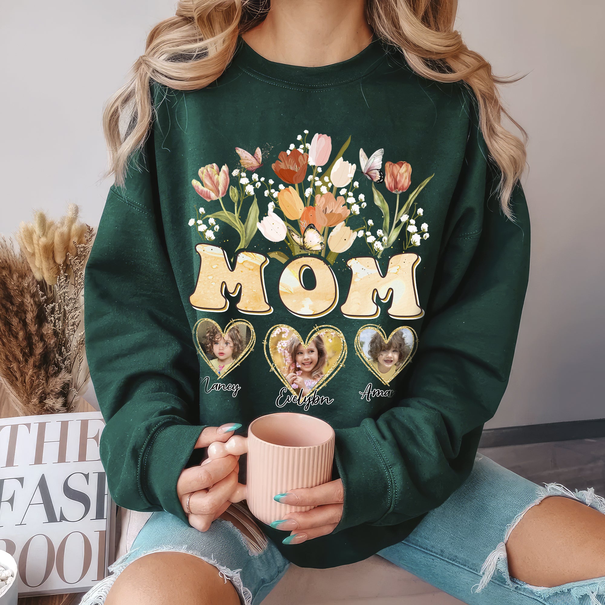 Custom Shirt for Mom, for Mom, Customize Tshirt with Photo, Shirts for Mama Vintage Tee Custom Face Shirt, Mother's Day Shirts for Women