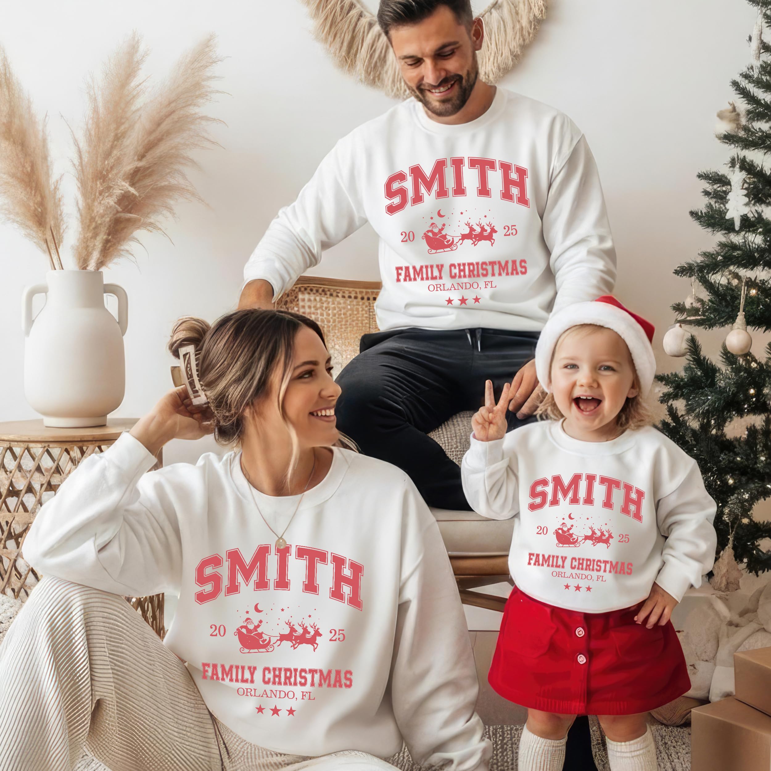 Custom T Shirts Custom Family Christmas Shirts Matching Family Christmas Tshirts Personalized Name Christmas Shirt Gift for Christmas