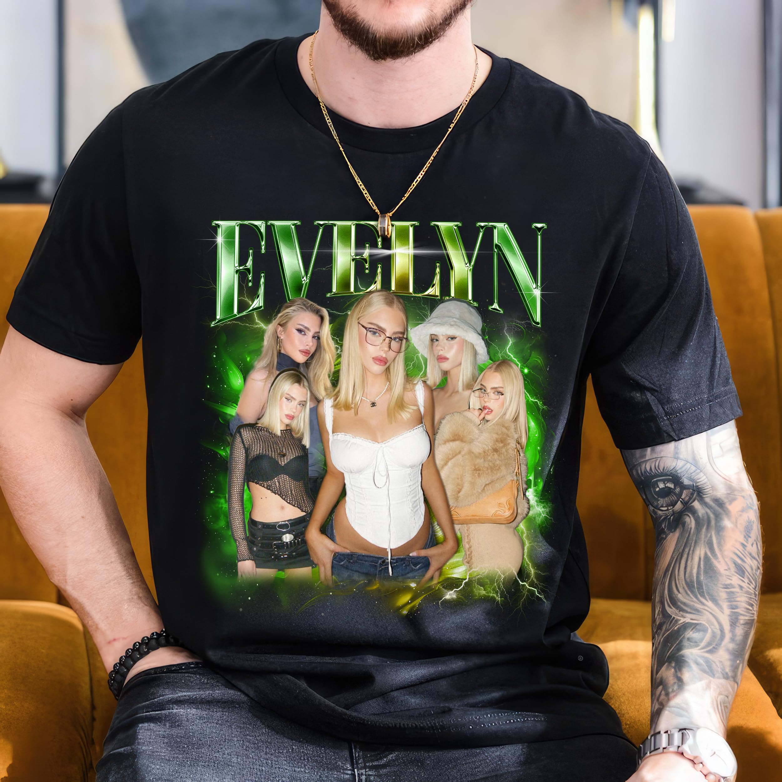 Custom Design Your Own Bootleg Rap Tee Shirts Girlfriend Face Shirt for Boyfriend Custom 90s Vintage Shirt Graphic Tees Christmas Birthday Valentine Day Gifts