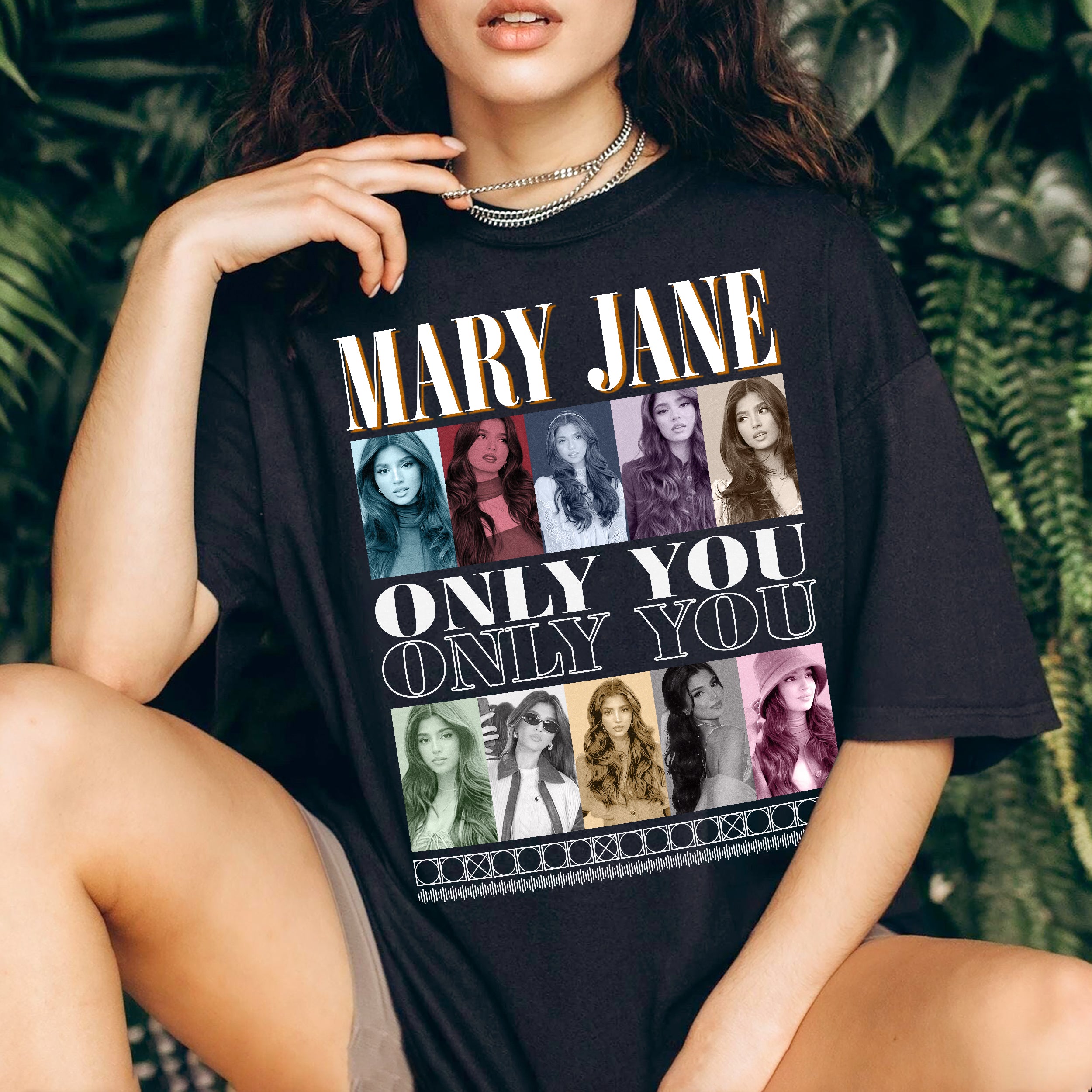 Mit & Mia Custom Vintage Shirt Custom Your Own Bootleg Rap Tee Shirt for Boyfriend Girlfriend Retro Shirt with Face Photo Gifts for Birthday Valentines Mothers Day