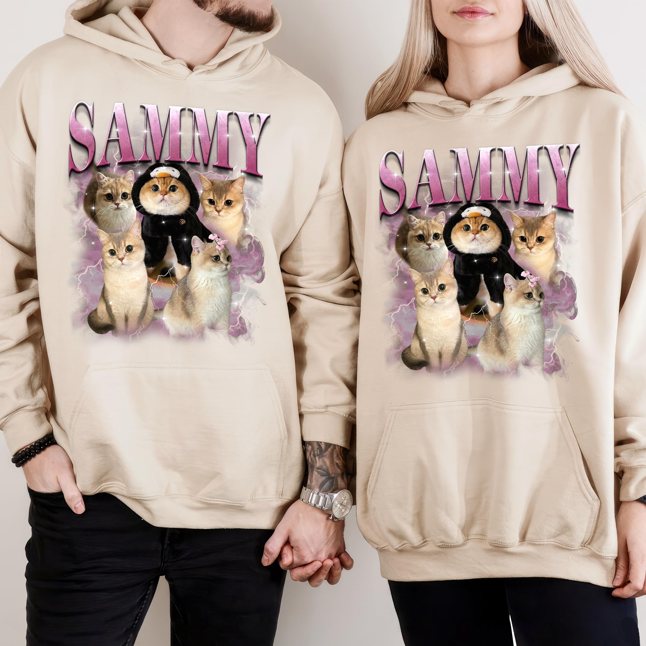 Mit & Mia Custom Your Own Bootleg Rap Tee Shirts Custom Bootleg Shirt Photo 90s Vintage Shirt for Boyfriend Custom Graphic Tees Gifts for Dog Cat Lover