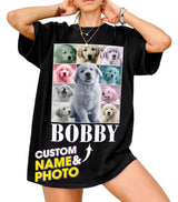 Mit & Mia Custom T Shirt Rap Tee Shirts Custom Your Own Vintage Shirt Personalized Vintage Pet Shirt Girlfriend Shirt Christmas Birthday Gift for Dog Cat Lovers