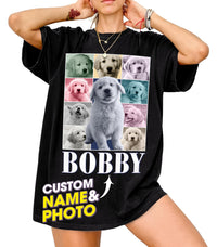 Mit & Mia Custom T Shirt Rap Tee Shirts Custom Your Own Vintage Shirt Personalized Vintage Pet Shirt Girlfriend Shirt Christmas Birthday Gift for Dog Cat Lovers