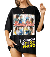 Mit & Mia Custom T Shirts Funny Mom Shirt for Mama Personalized Shirt with Face Photo New Mom Gifts for Mothers Day from Daughter Son