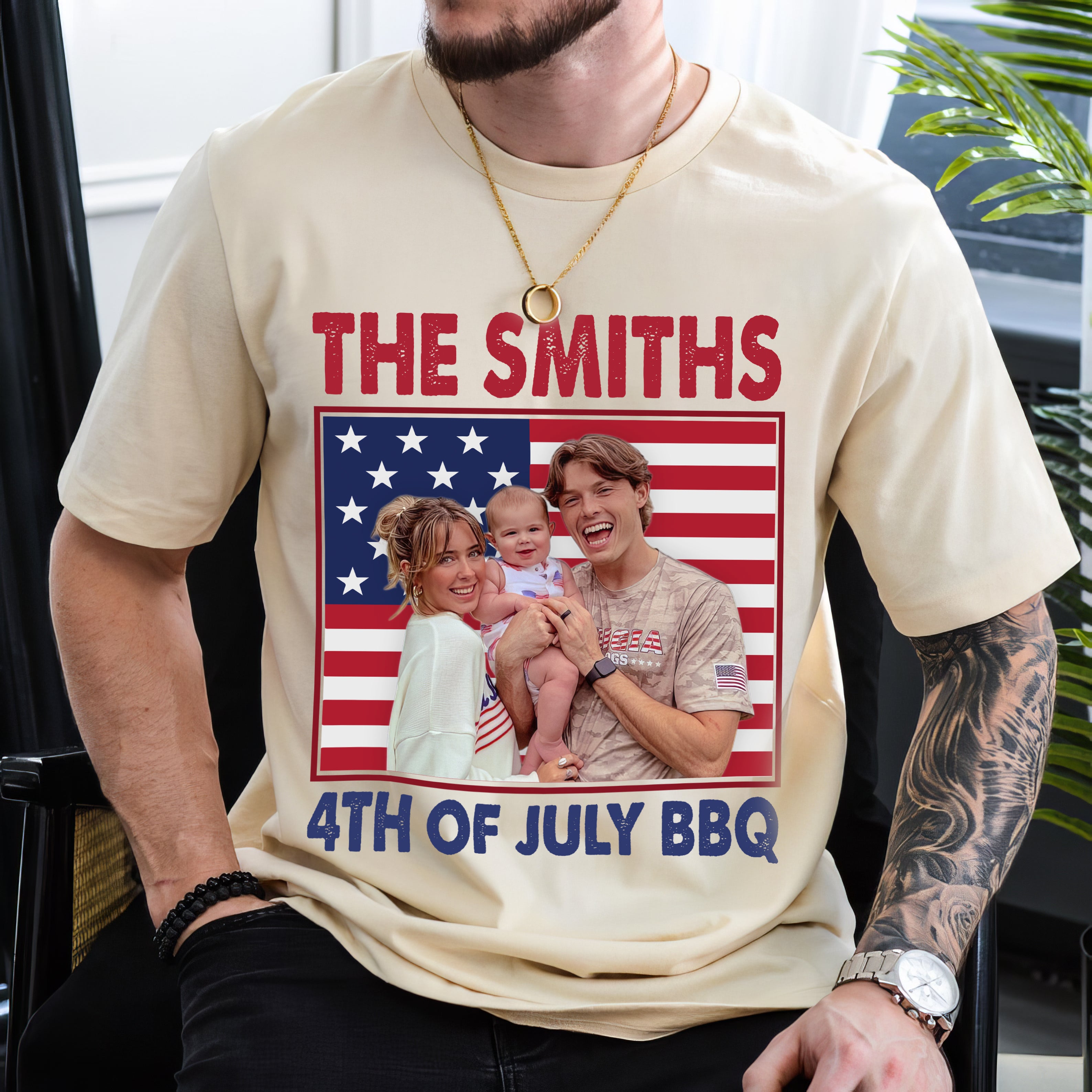 Personalized 4th of July Shirt American Flag Shirts Women 4th of July Graphic Tee Independence Day Custom T Shirts for Men Patriotic Shirts for Women