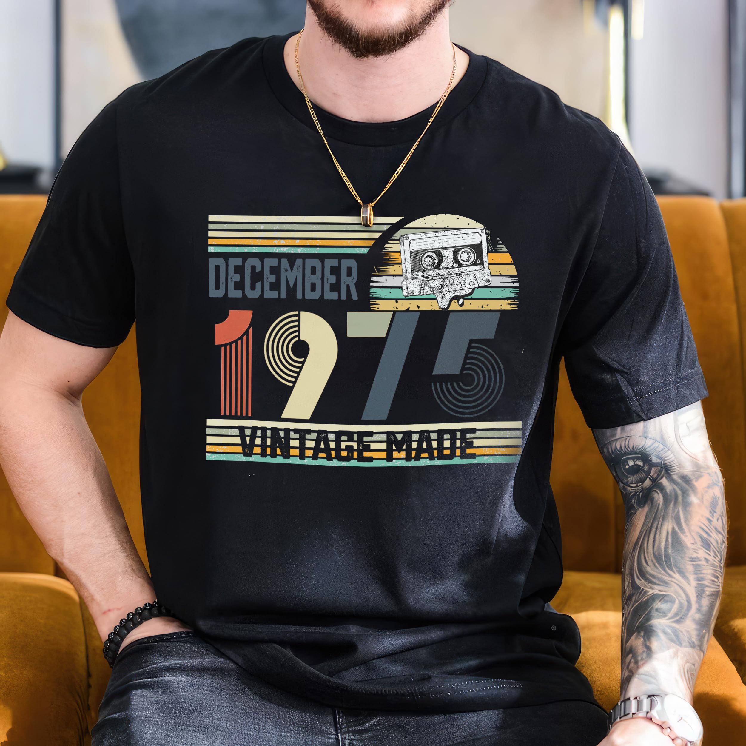 Custom Birthday Shirt for Women Men Custom Vintage 1995 1975 Shirt Personalized Gifts for Birthday Funny Shirts Family Matching Shirt