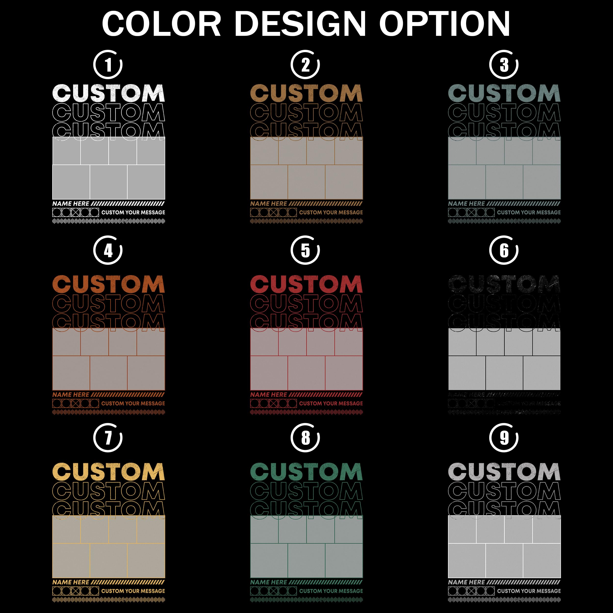 Customized Father's Day Birthday Gifts for Dad - Custom Bootleg Rap Tee Vintage Face Shirt With Photos - Gifts for Papa Grandpa From Daughter Son Wife