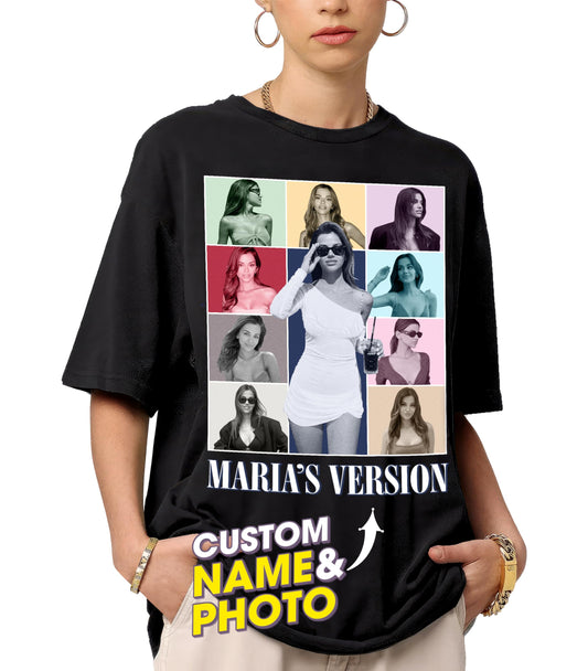 Custom Design Your Own Vintage Tshirt for Boyfriend Girlfriend Personalized Graphic Tee Bootleg Rap Tee Shirt Valentines Birthday Gift