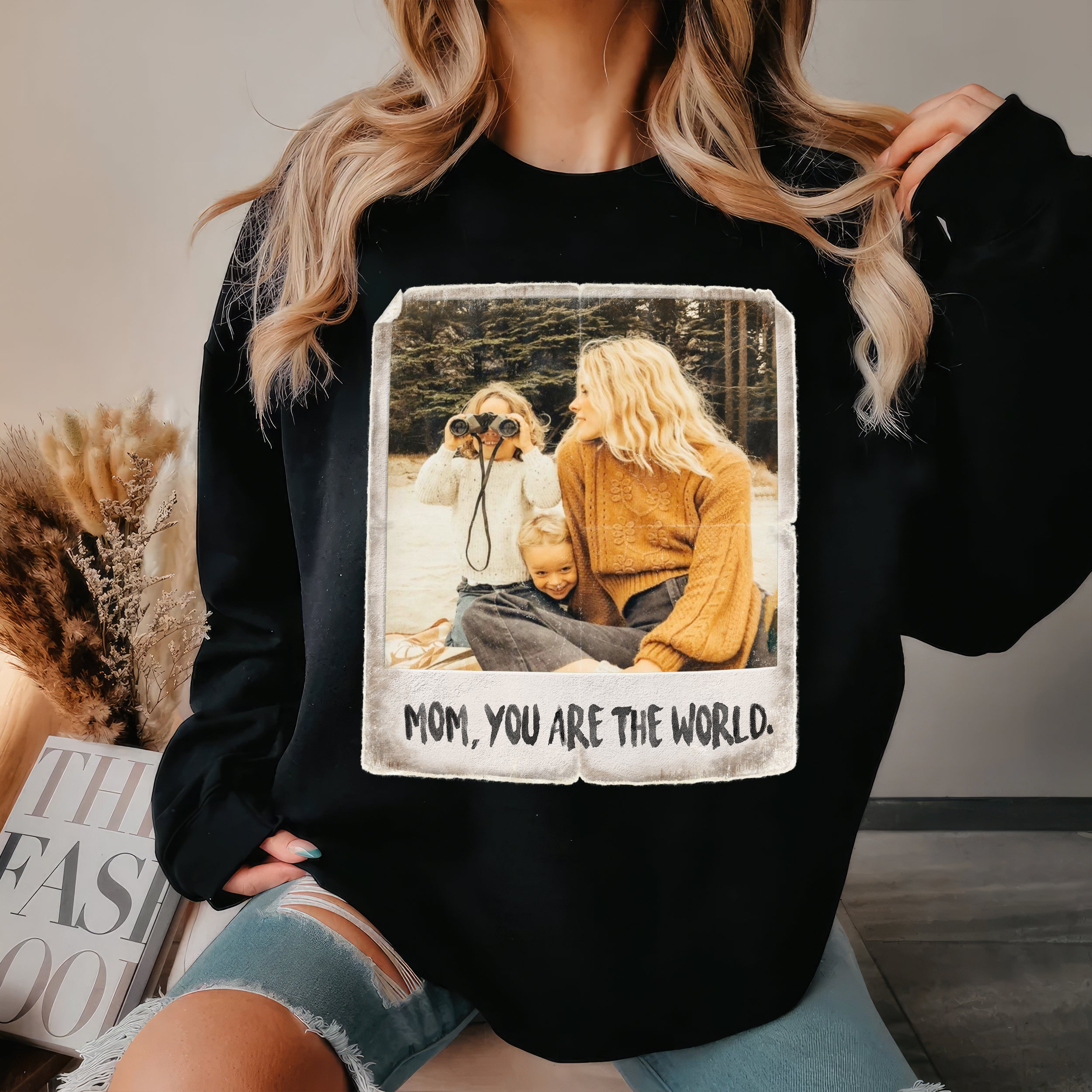 Custom Shirt for Mom, for Mom, Customize Tshirt with Photo, Shirts for Mama Vintage Tee Custom Face Shirt, Mother's Day Shirts for Women