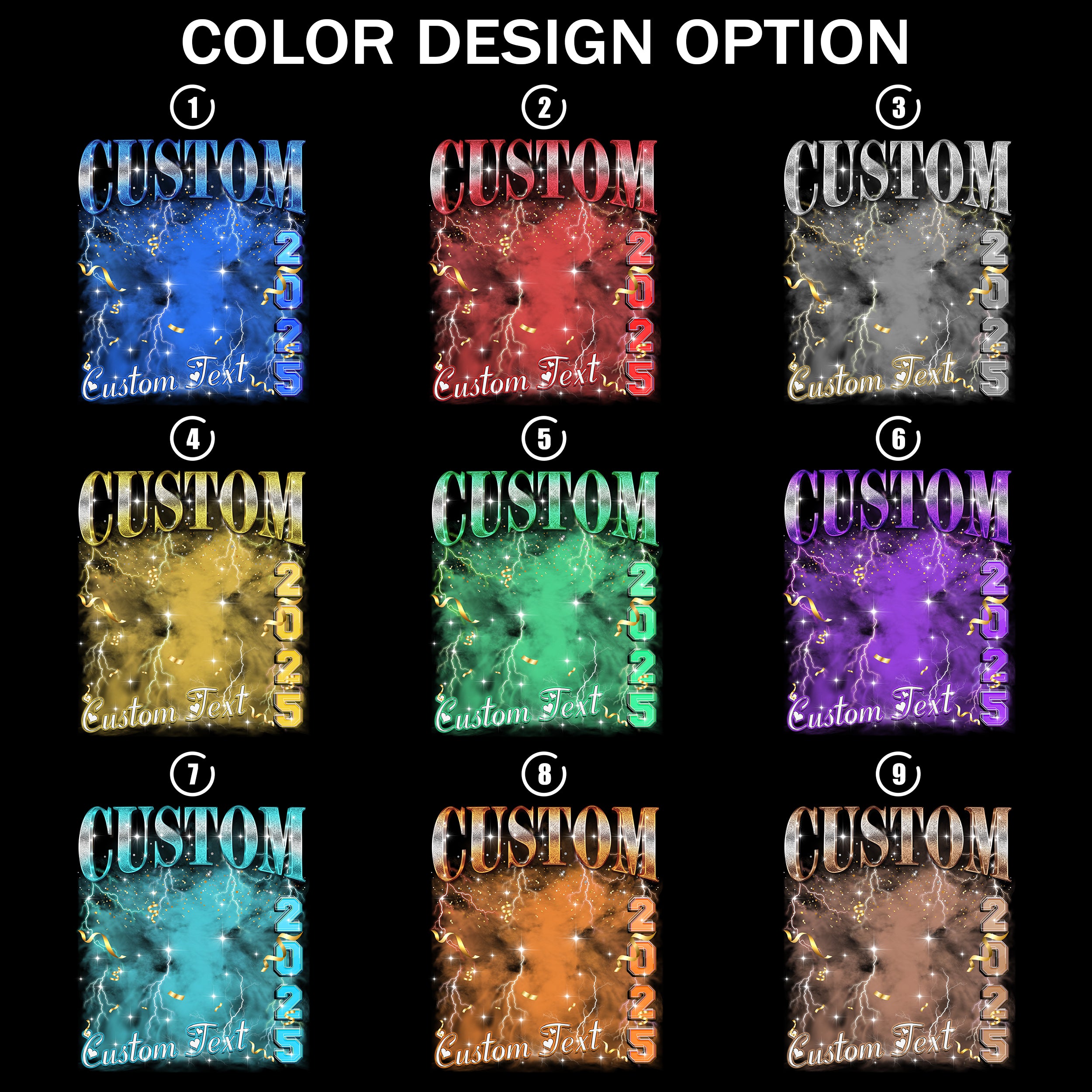 Mit & Mia Custom 2025 Graduate Shirt Customize Shirts with Picture Personalized Graduation T Shirts for Family Proud Mom of Graduation Class of 2025 Custom Photo Shirt