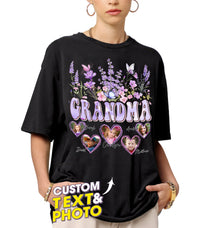 Custom T Shirt, for Mom, Customize Tshirt with Photo, Shirts for Mama Vintage Tee Custom Face Shirt, Mother's Day Shirts for Women