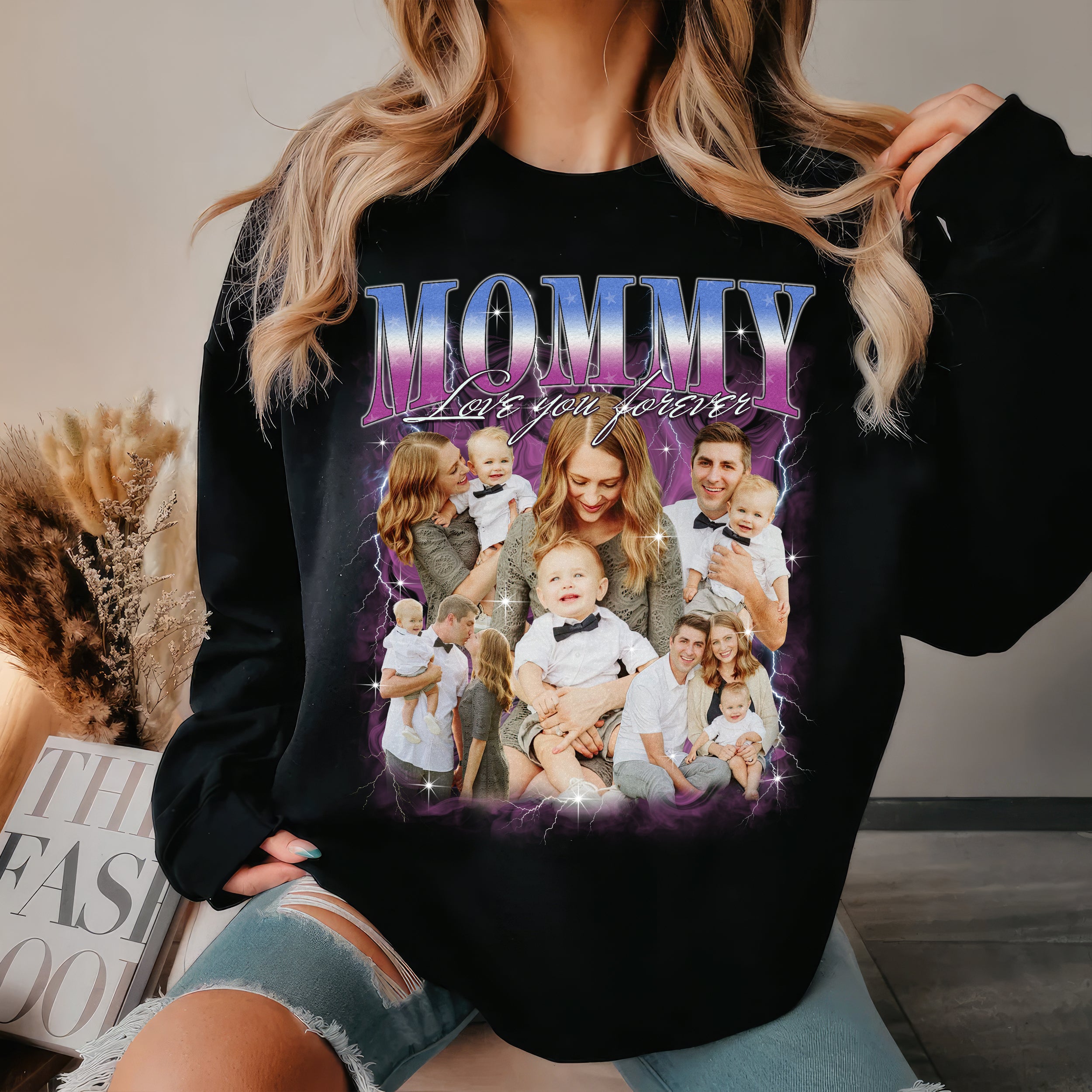 Custom Shirts for Mom Mama Shirt Custom Gifts for Mothers Day Bootleg Rap Tee Customize Tshirt with Face Photo New Mom Gift
