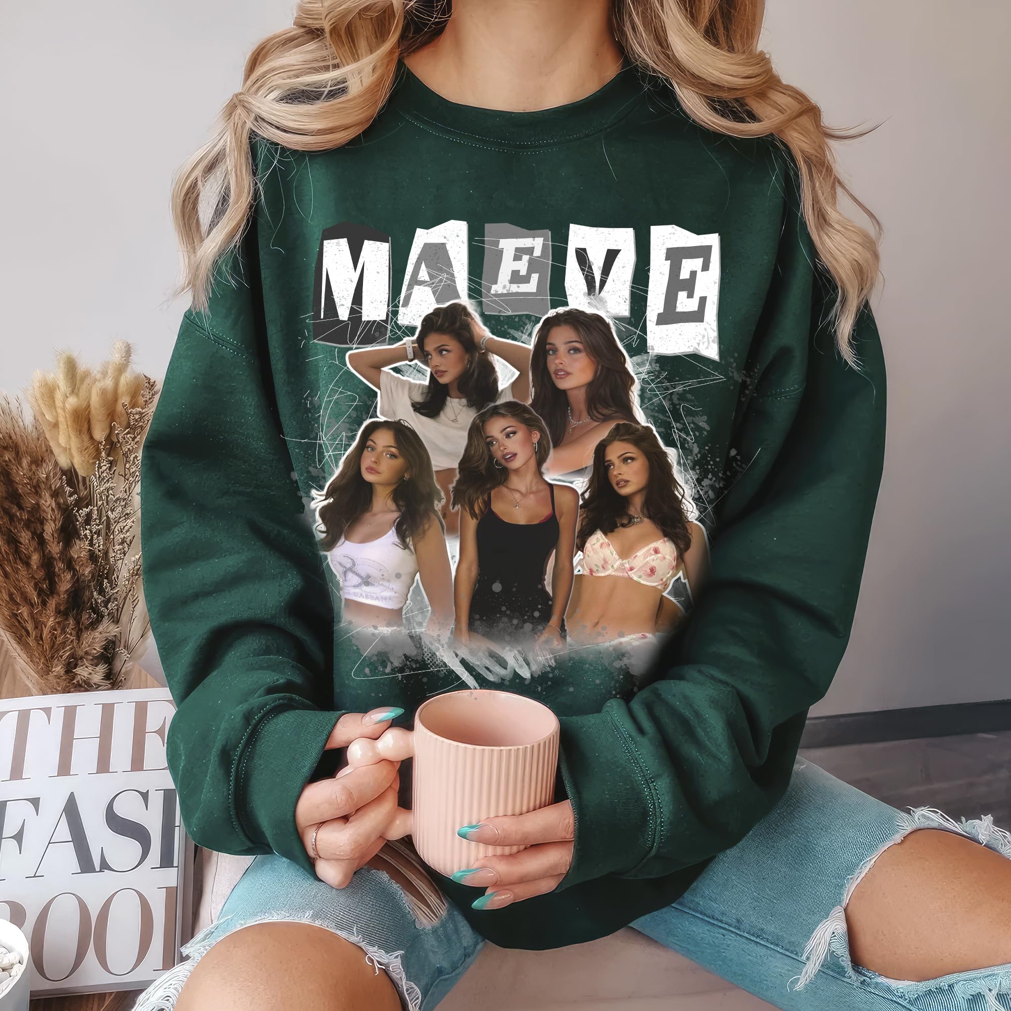 Custom Bootleg Rap Tee & Sweatshirts for Women & Men - Crewneck Shirts for Boyfriend & Girlfriend - Face Shirt Gift for Valentines, Halloween & Christmas