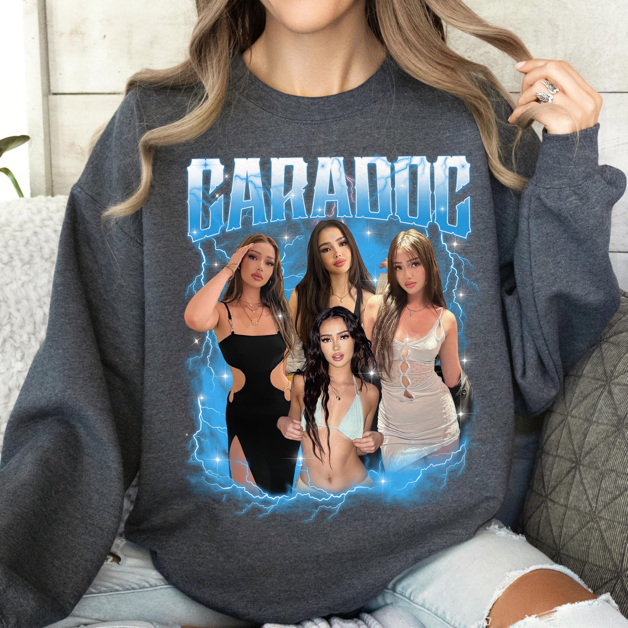 Custom Bootleg Rap Tee Shirt, Sweatshirts for Women, Crewneck Shirts for Boyfriend Girlfriend, Vintage Face Shirt Gift for Valentines Halloween Christmas