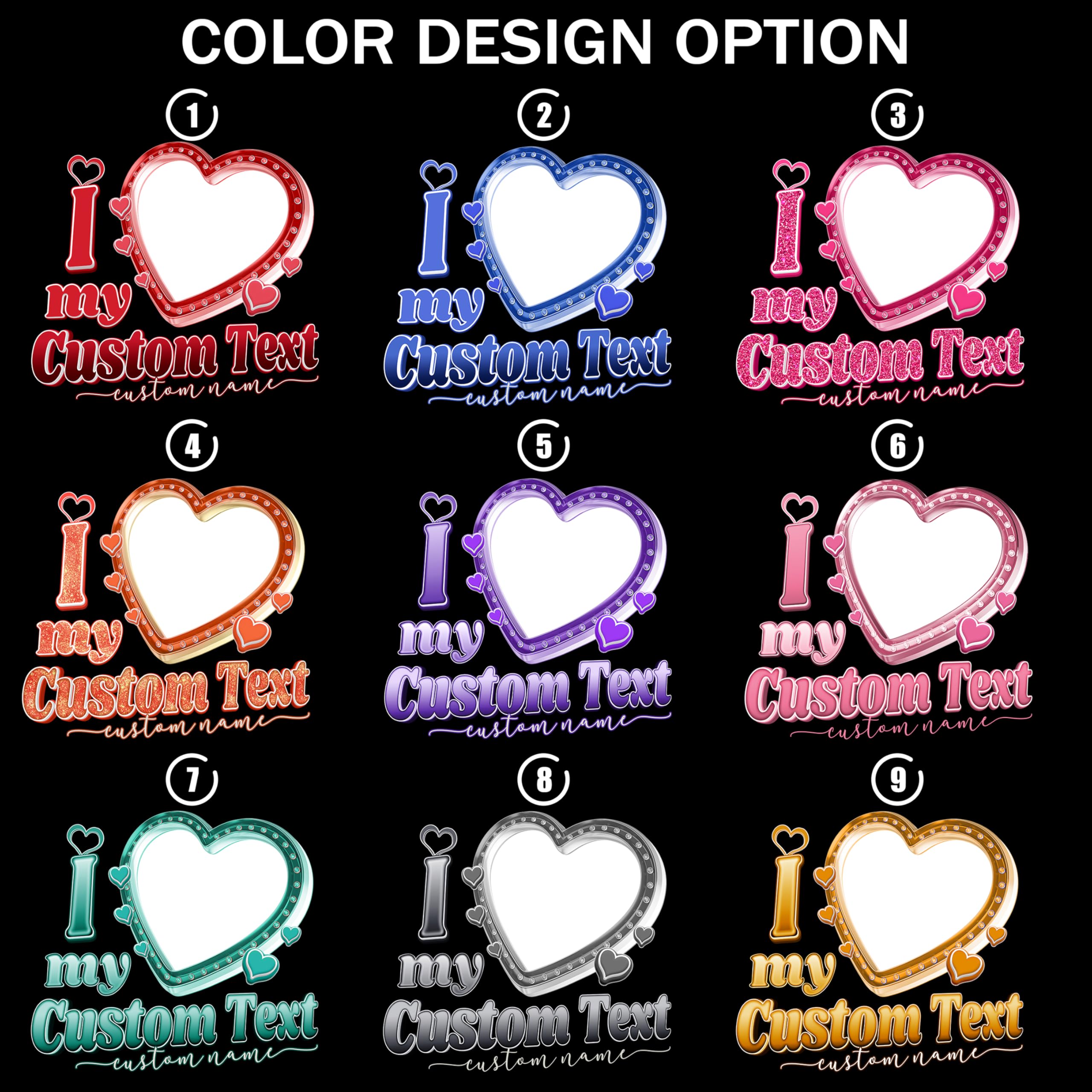 Personalized I Love My Boyfriend Shirt Custom Girlfriend Shirts for Boyfriend Custom I Heart My Gf Bf Shirts with Picture on Shirt for Couple Valentine Christmas