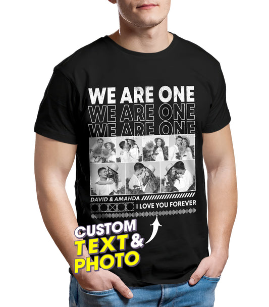Custom Your Own Photo Shirts for Boyfriend Custom Bootleg Rap Tee Shirt with Picture Custom Girlfriend face Shirt Vintage Face Photo Personalized Ideas