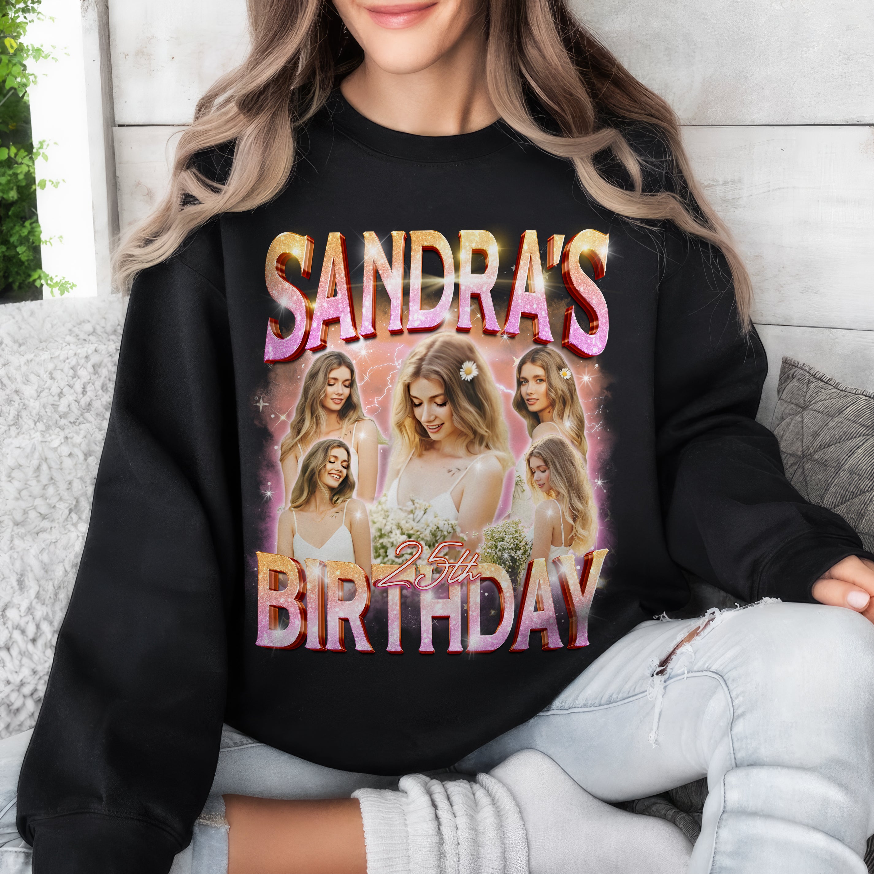 Custom Bootleg Rap Tee Shirts with Picture Birthday Shirts for Women Custom Shirt for Birthday Picture Shirt Face Tshirt Customize Tshirt for Women Men