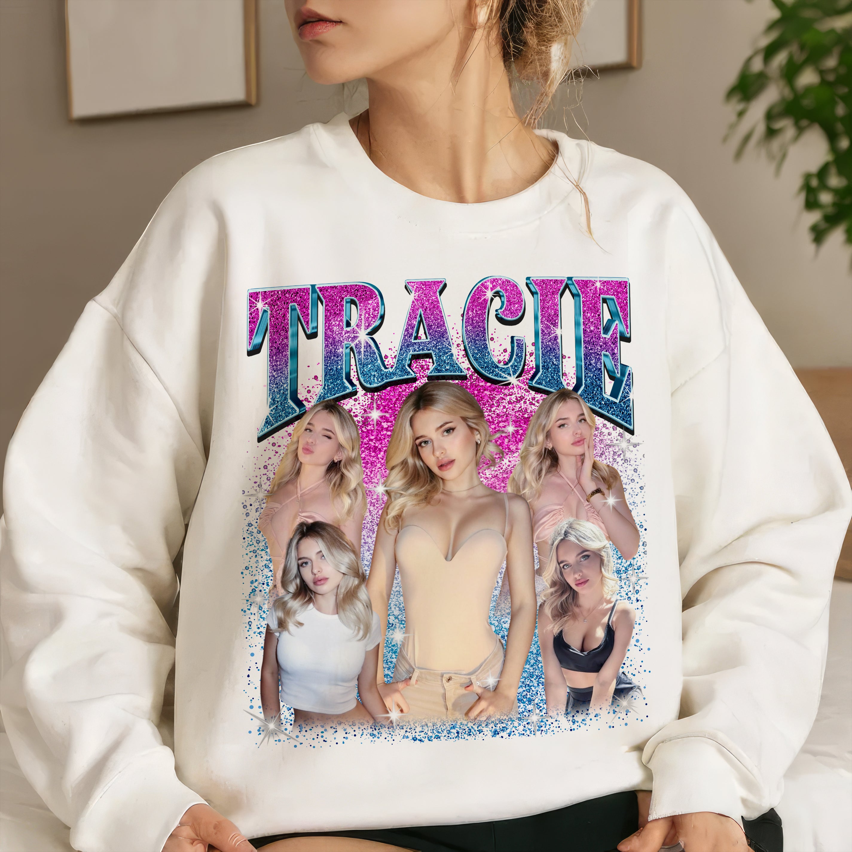 Custom Your Photo Bootleg Rap Tee Custom Shirts for Boyfriend Shirt with Gf Face Custom Photo Vintage Shirt for Boyfriend Graphic Tee Birthday Valentine Christmas