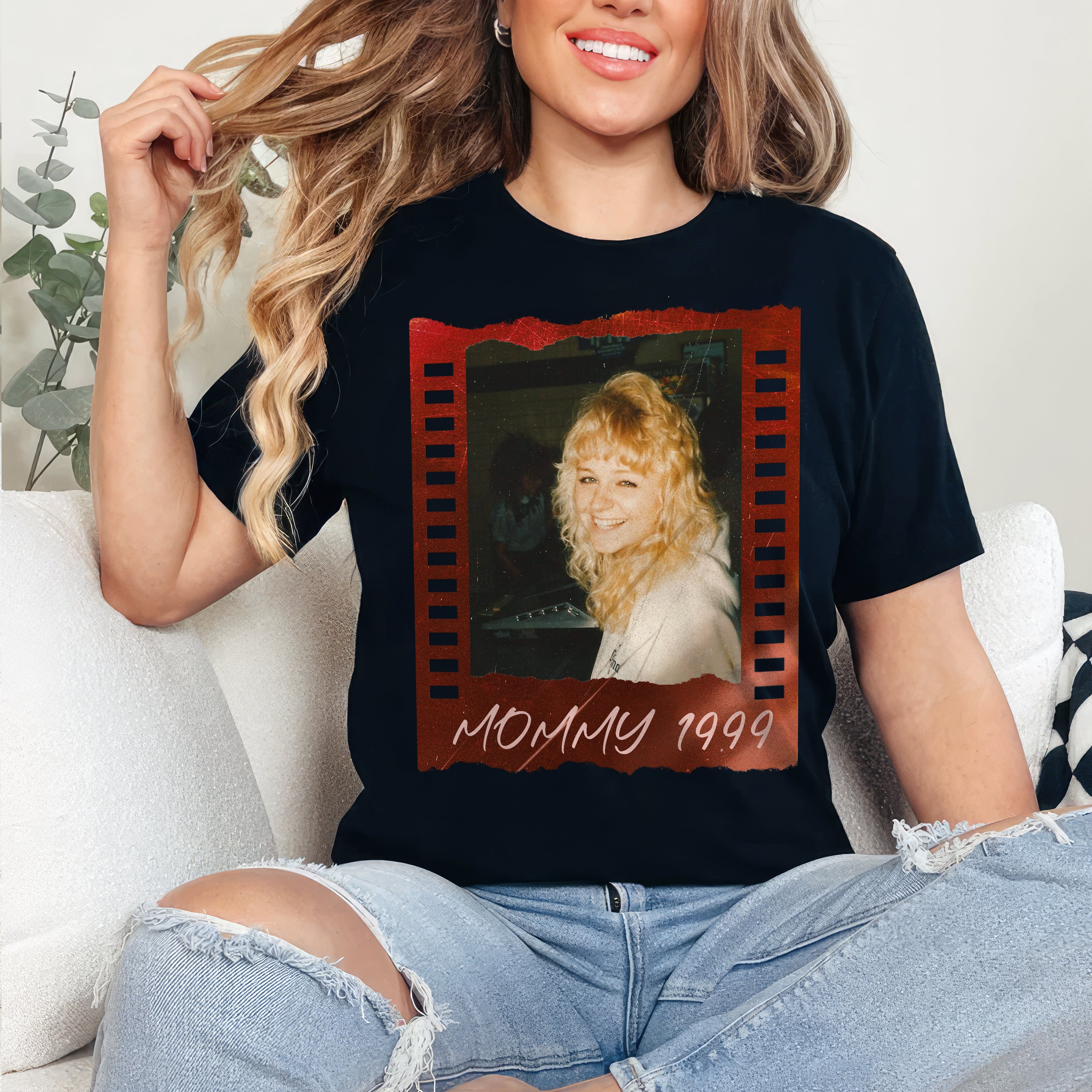 Custom Photo Shirt - Personalized Picture Tee for Birthday, Christmas, Thanksgiving - Vintage Graphic T-Shirt