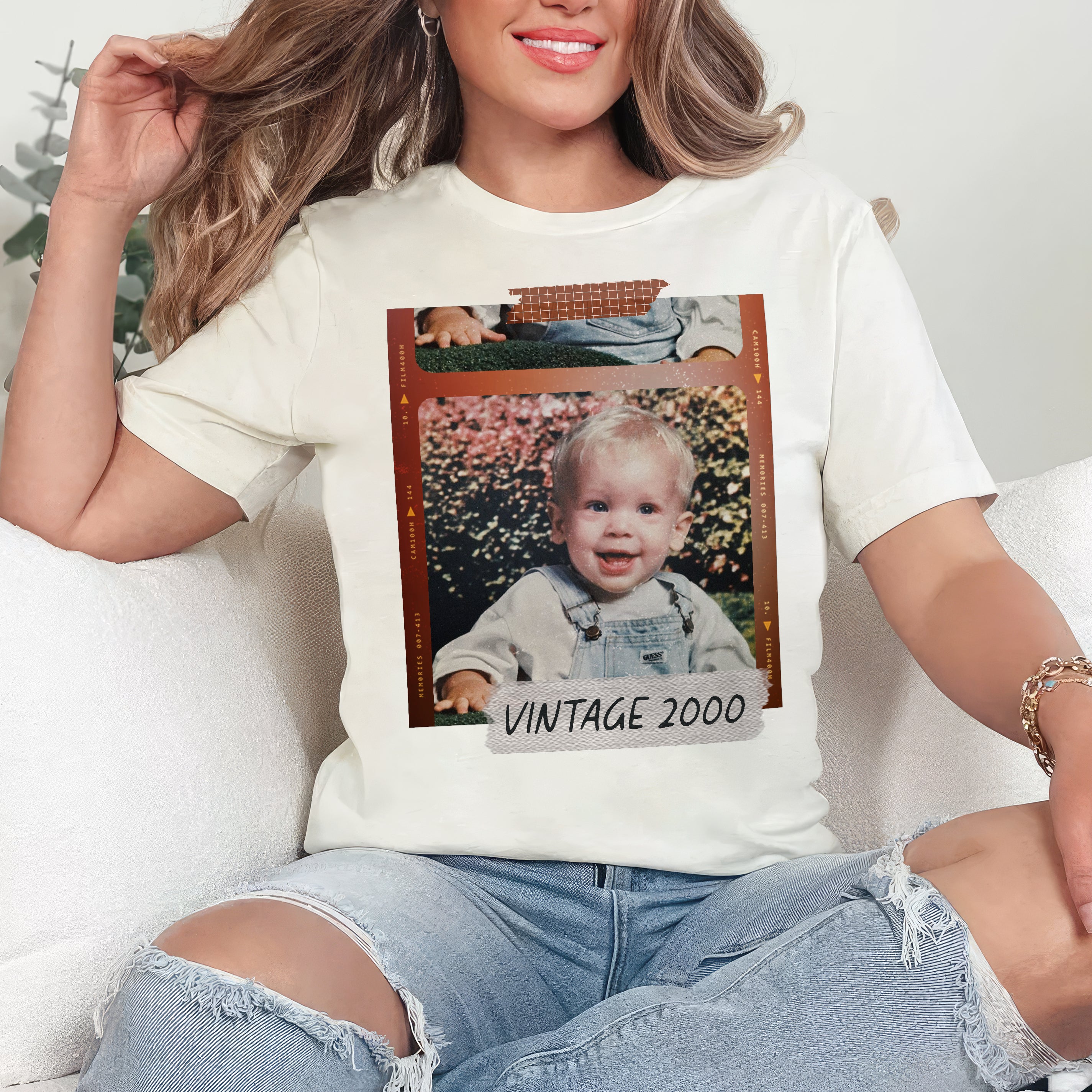Custom Shirt with Photo Custom Birthday Shirt with Picture On Shirt Custom Photo Shirt Picture Shirt Custom Graphic Vintage Tees Christmas Birthday Thanksgiving