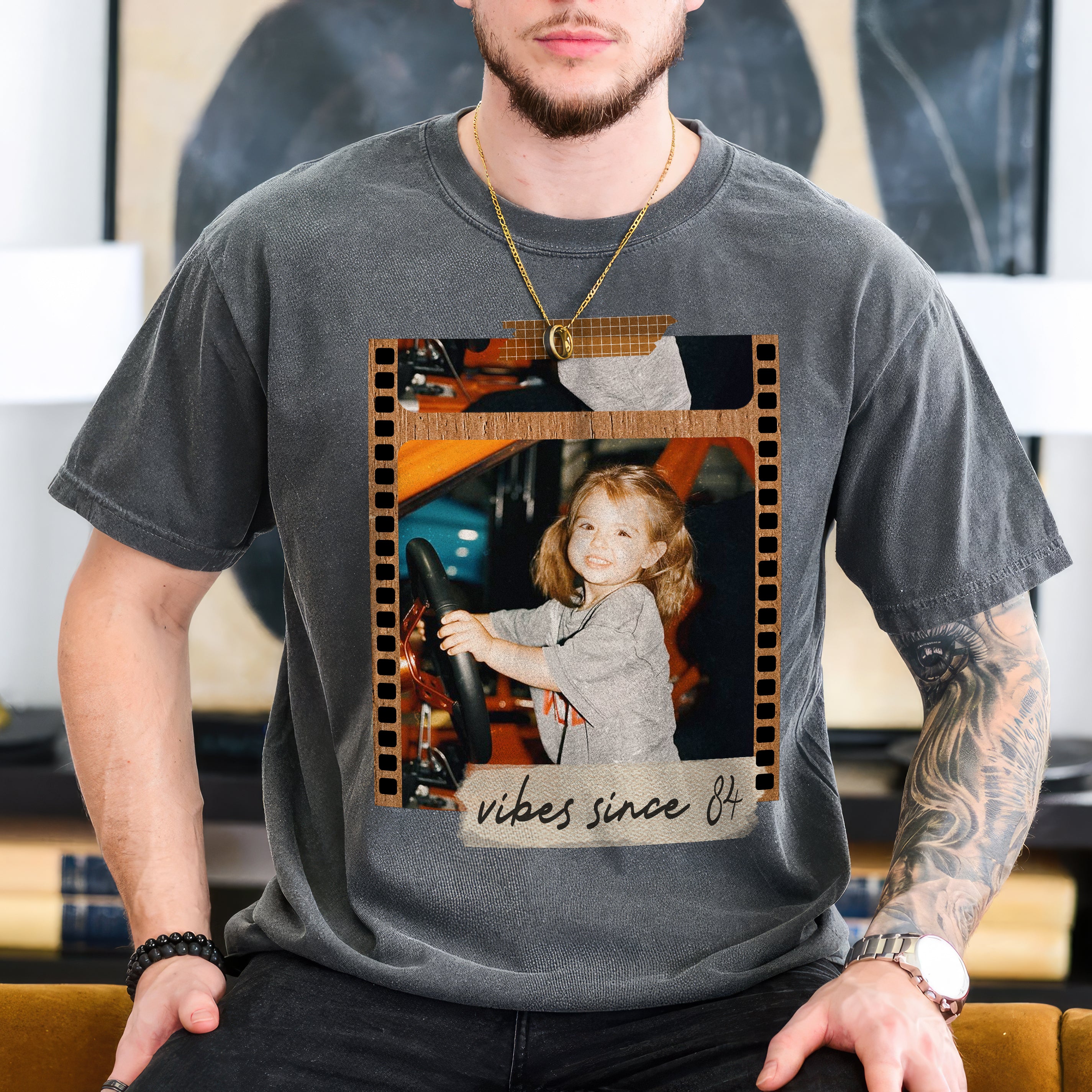 Custom Shirt with Photo Custom Birthday Shirt with Picture On Shirt Custom Photo Shirt Picture Shirt Custom Graphic Vintage Tees Christmas Birthday Thanksgiving
