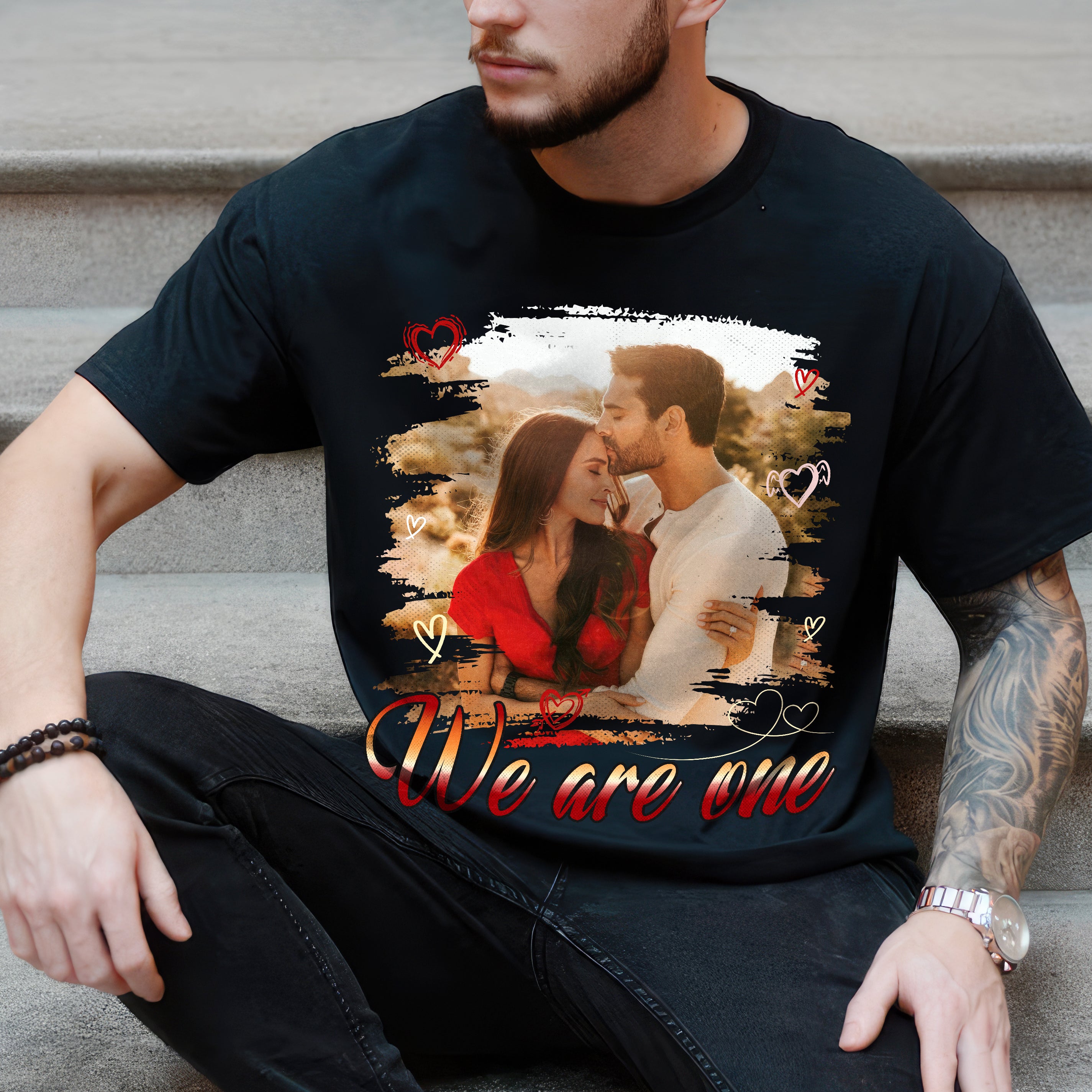 Custom Photo Tshirt with Picture - Personalized Shirt for Men, Women & Gift