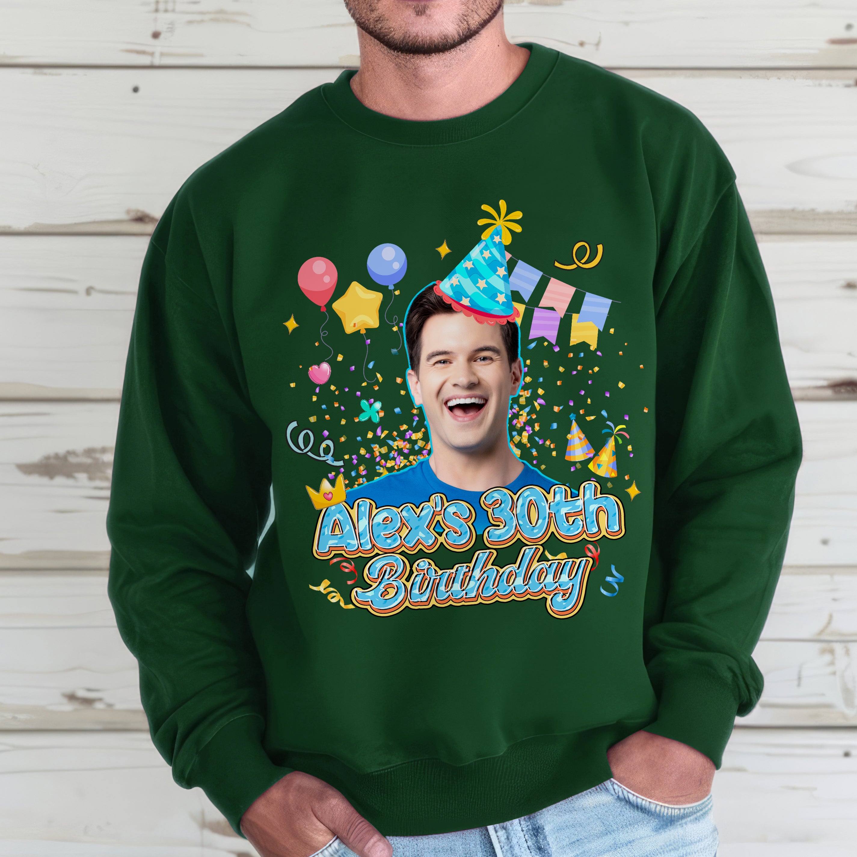 Custom Shirt with Picture Birthday Shirts for Women Custom Funny Birthday Face Tshirt for Group Picture Shirt with Photo Tshirt Customize Tshirts for Women Men