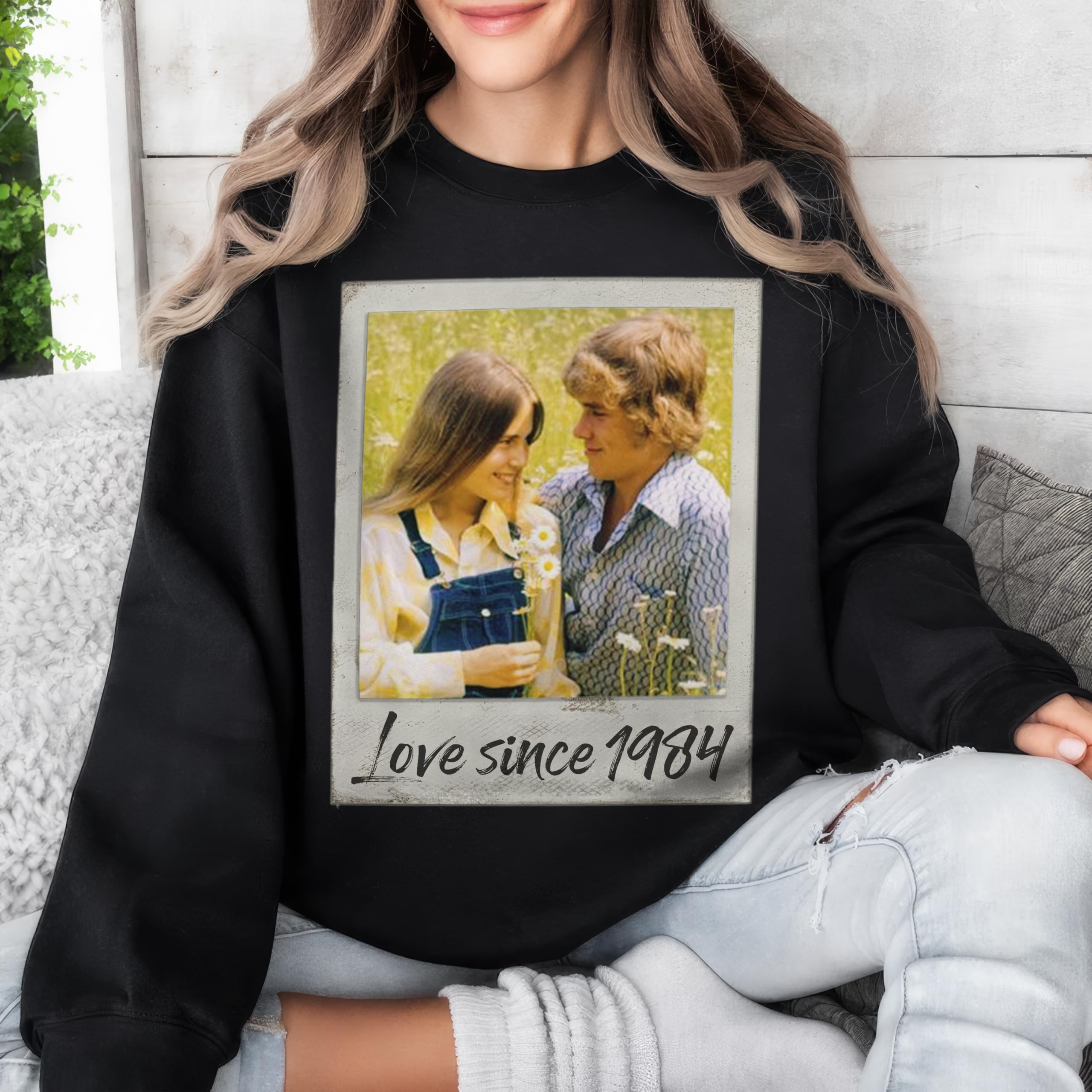 Vintage Custom Photo Shirt - Personalized With Your Own Picture for Men and Women - Valentine's Gift