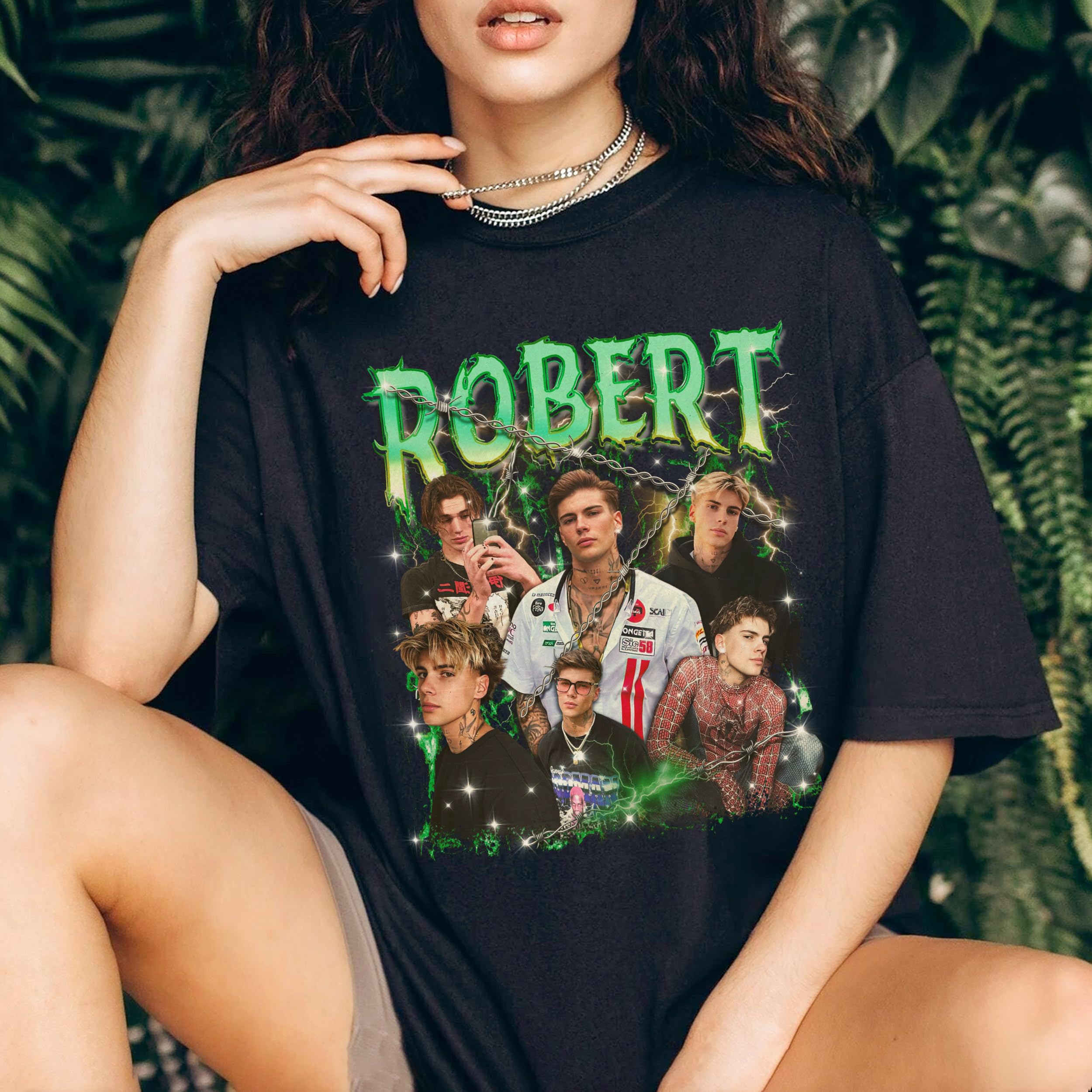 Custom Shirts for Boyfriend Bootleg Rap Tee Custom Girlfriend Shirt with Vintage Face Photo Customize Graphic Tees Personalized Shirt for Birthday Valentines