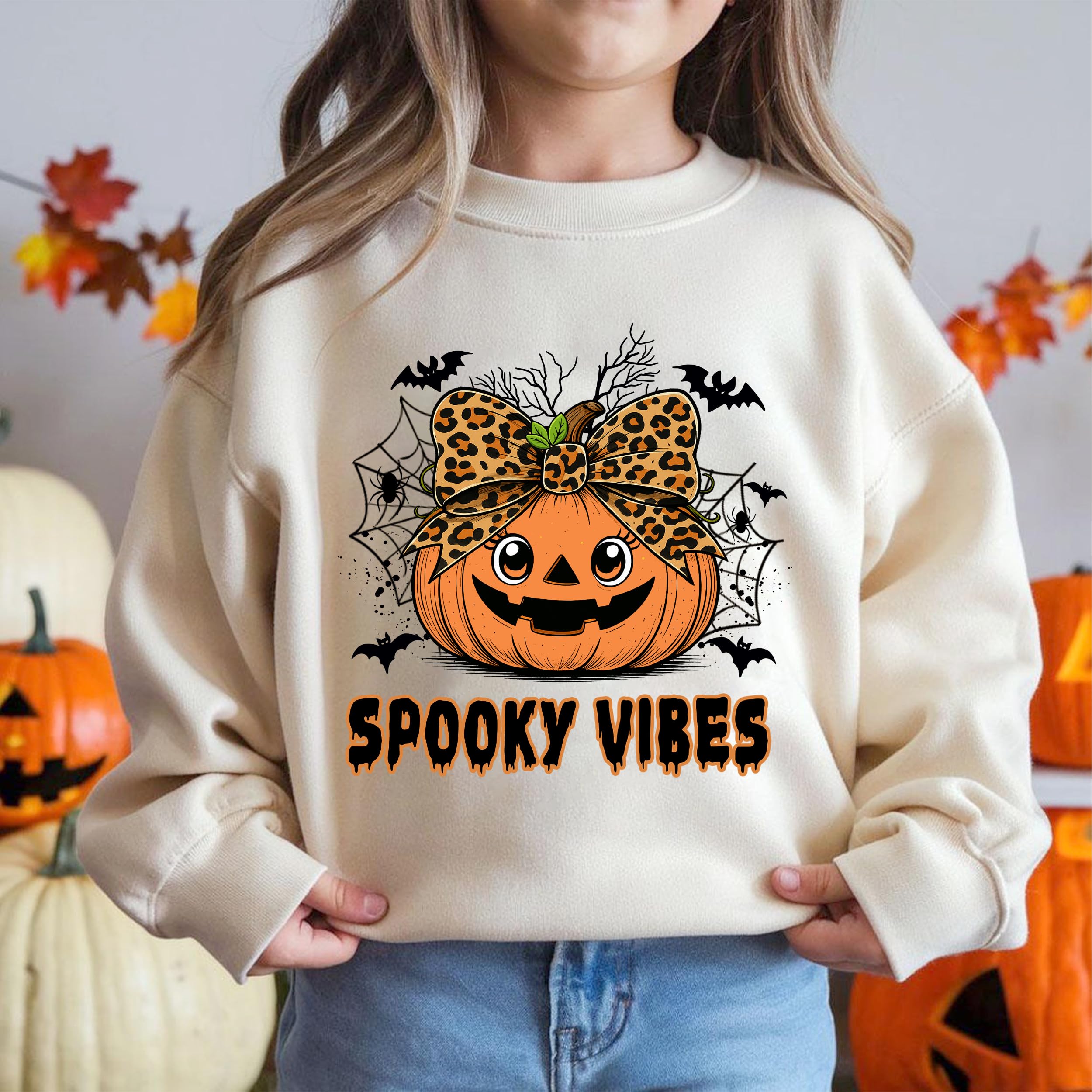 Halloween Shirts for Kids Custom Name Holloween Shirts Pumpkin Boys Girls Shirt Youth Costume Girls Shirt Spooky Ghost Tee