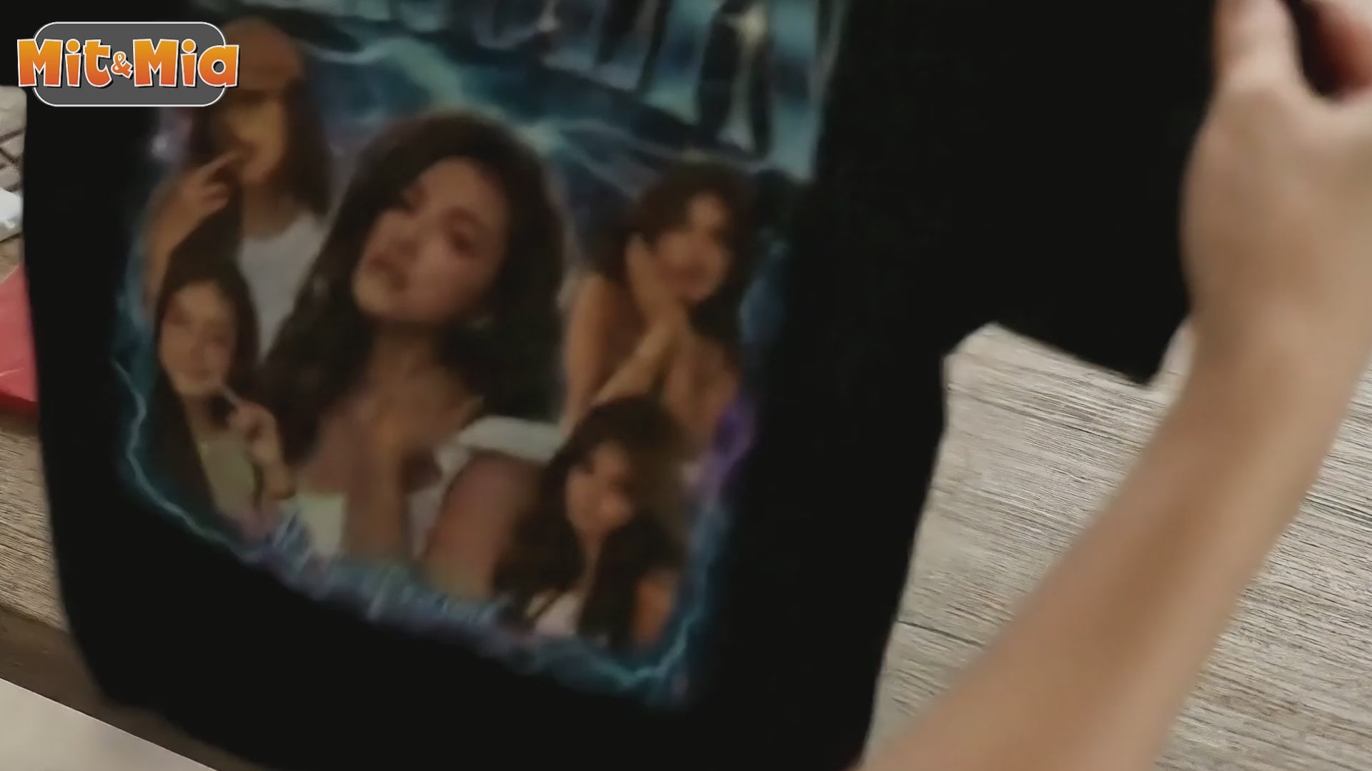 Mit & Mia Custom Bootleg Rap Tee Shirt Girlfriend Custom Tee Personalized Shirts for Boyfriend with Vintage Girlfriend Face Shirt with Photo Gift Idea for Valentines Christmas